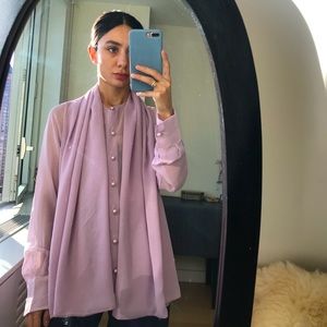 Dolce & Gabbana D&G Women's Purple Button Down Shirt US S/ 26/40